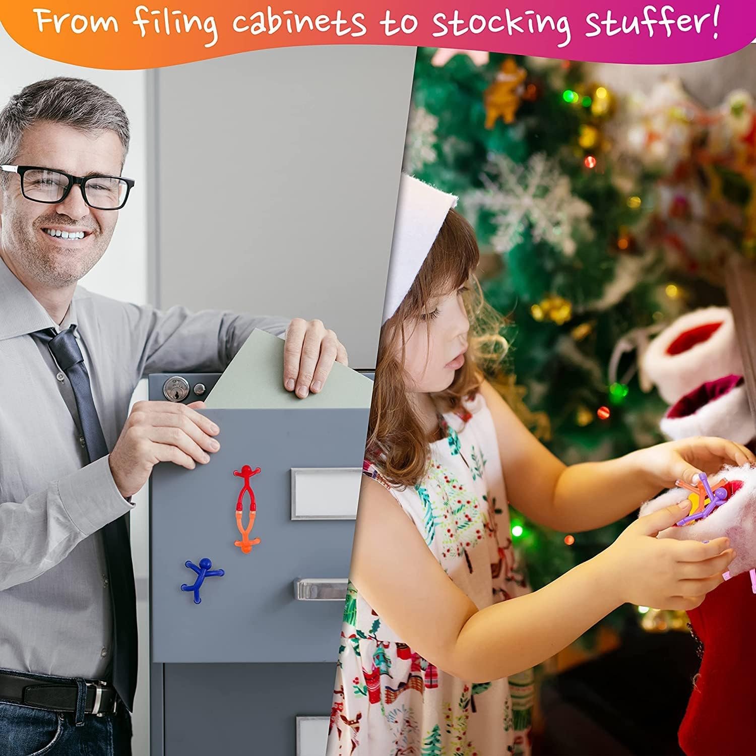 wholesale magmen classic! the original magnetic action figures - classic stretchy travel fidget & desk toy | multipurpose fridge & whiteboard magnets 10pc solid colors set factory & supplier oem