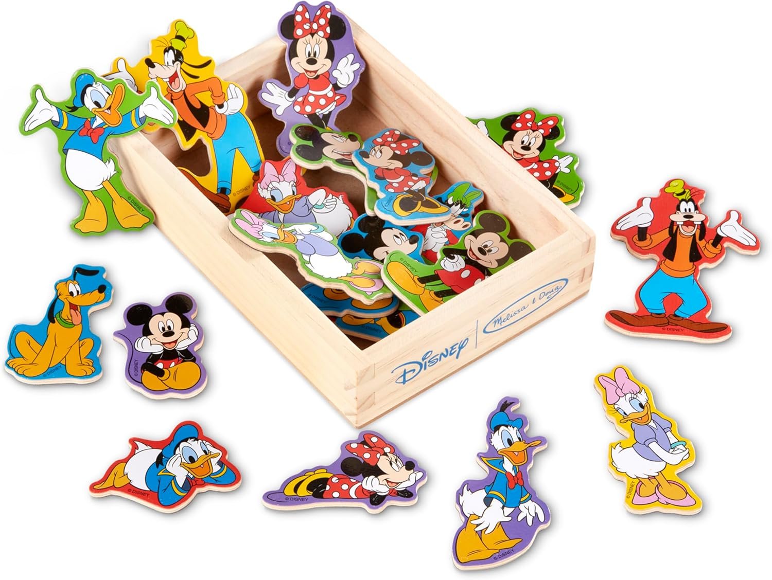 wholesale disney junior mickey mouse clubhouse wooden magnetic friends (pack of 15 magnets) factory & supplier oem