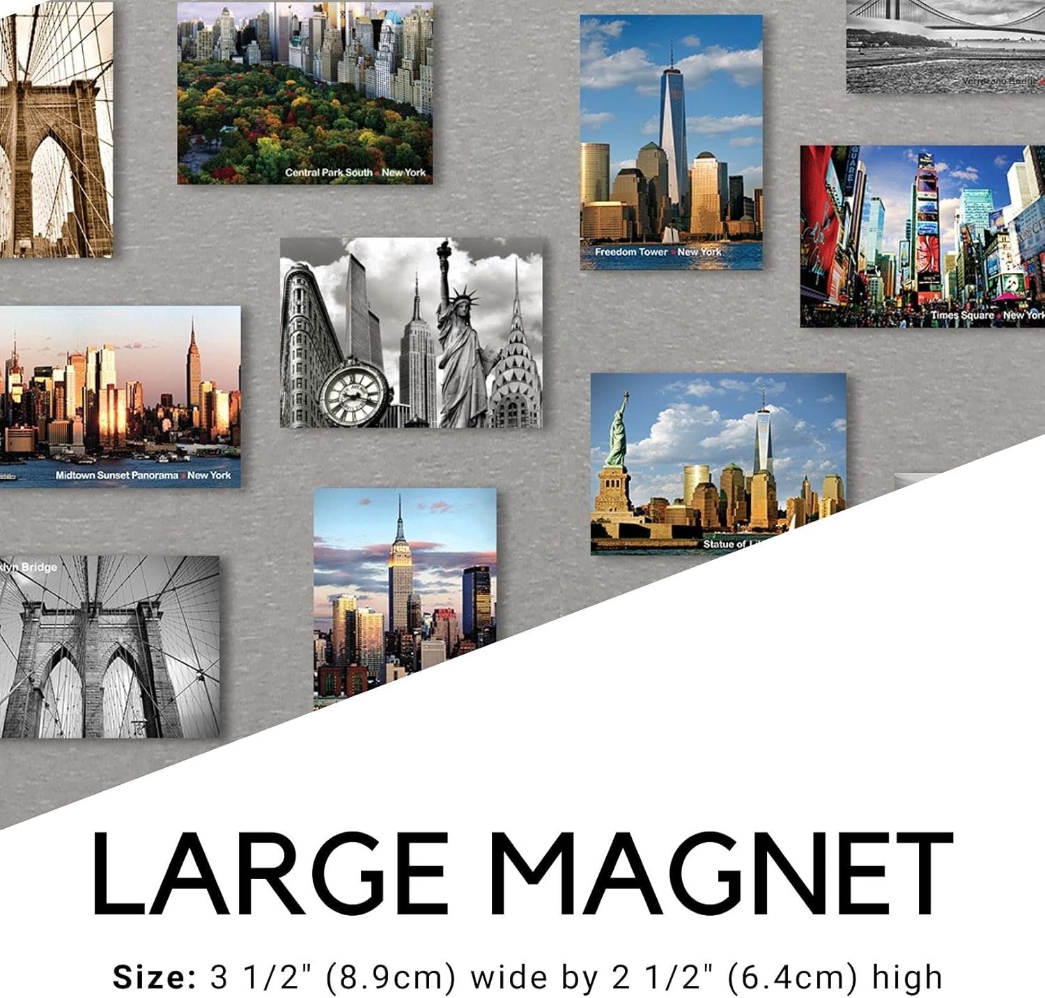wholesale times square panorama - new york city landmarks photo souvenir refrigerator magnet nyc fridge metal magnet - new york landmarks cool collectible keepsake gift factory & supplier oem