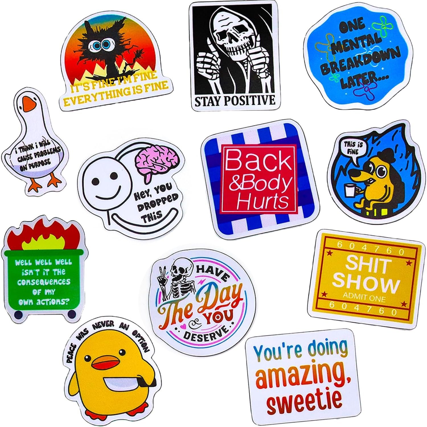 wholesale diyasy funny fridge magnet, 12 pcs kids magnets for fridge cute memes animals words for toddlers home office refrigerator decorations photos notes factory & supplier oem