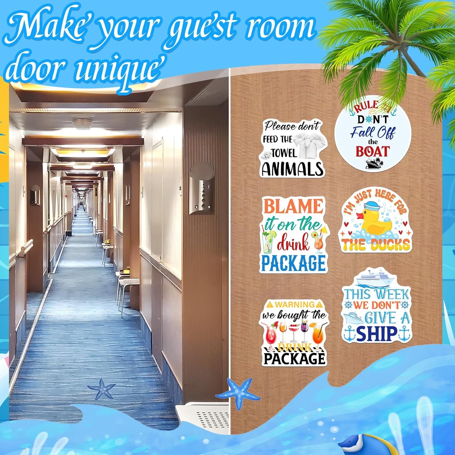 wholesale cruise door decorations magnetic funny - joybileefun 6pcs towel animals cruise magnets for door decoration ducks happy drink package funny magnets for refrigerator cruise ship cabin door car decor factory & supplier oem