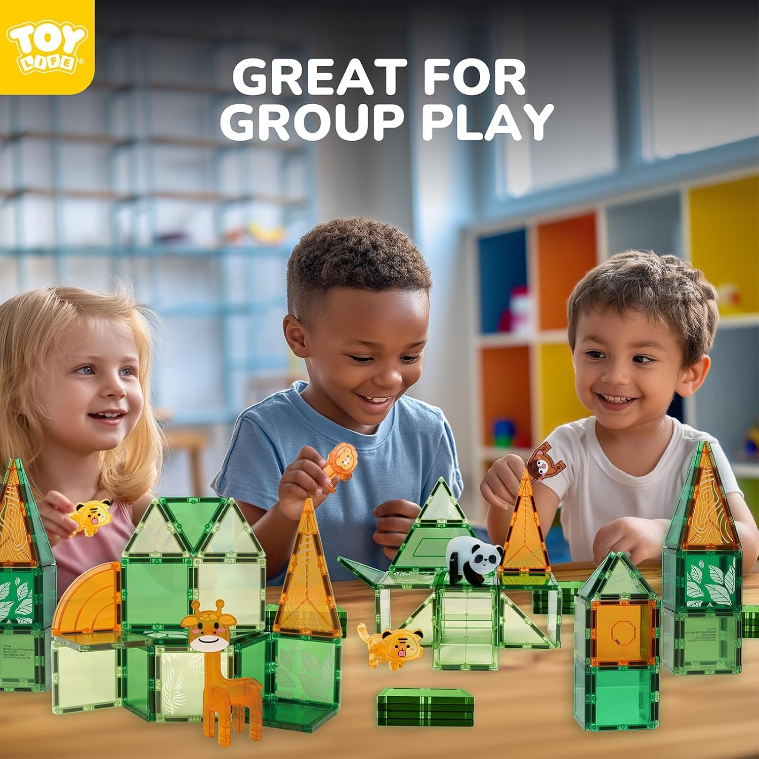 wholesale toy life magnetic tiles for toddlers 3-5 38 pcs magnet blocks for kids ages 4-8 stem magnet tile toys building tiles christmas birthday gift for boys and girls factory & supplier oem