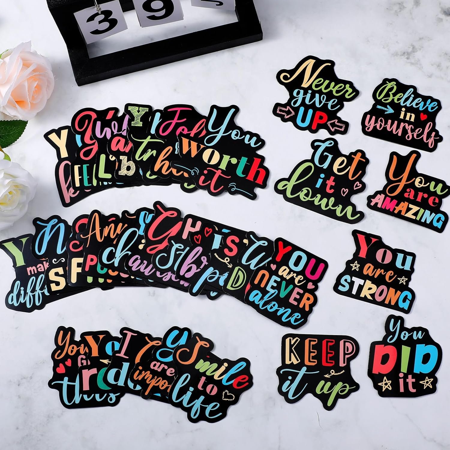 wholesale 30 pcs motivational refrigerator magnets with inspirational sayings funny inspirational magnets for locker fridge encouragement gifts (novel style) factory & supplier oem
