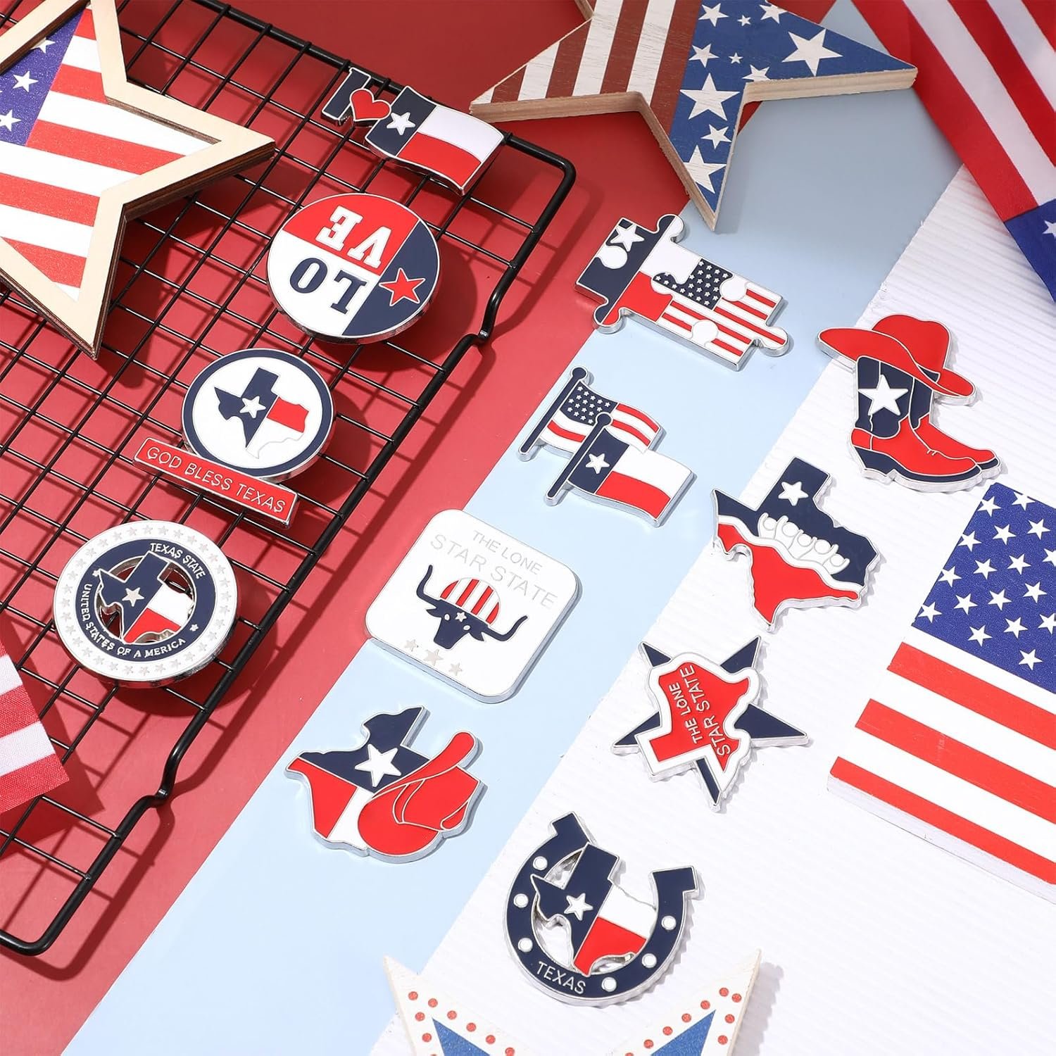 wholesale konohan texas magnet for refrigerator bulk metal magnet souvenirs gifts magnetic travel collectible decorative souvenirs for adults craft(texas 2,12 pcs) factory & supplier oem