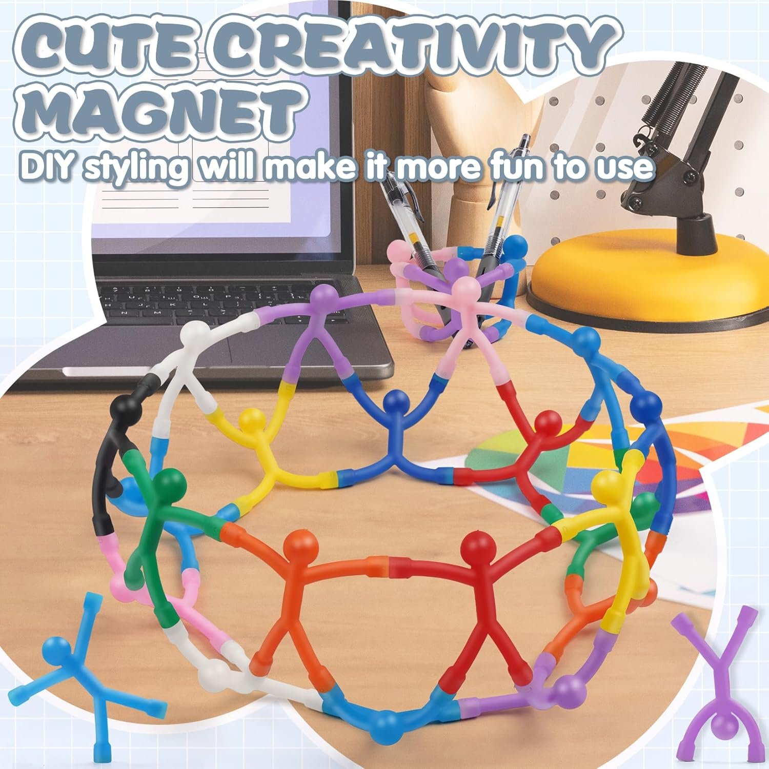 wholesale grtard 10 pcs fridge magnets men, mini magnetic people, small colorful magnets fridge, funny magnets flexible magnets fun magnets for whiteboard, cute magnets for fridge, lockers, office, door factory & supplier oem