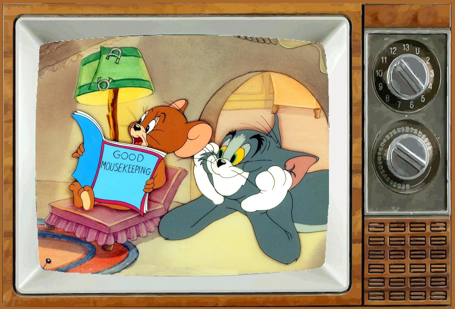 wholesale tom & jerry tv fridge magnet 2