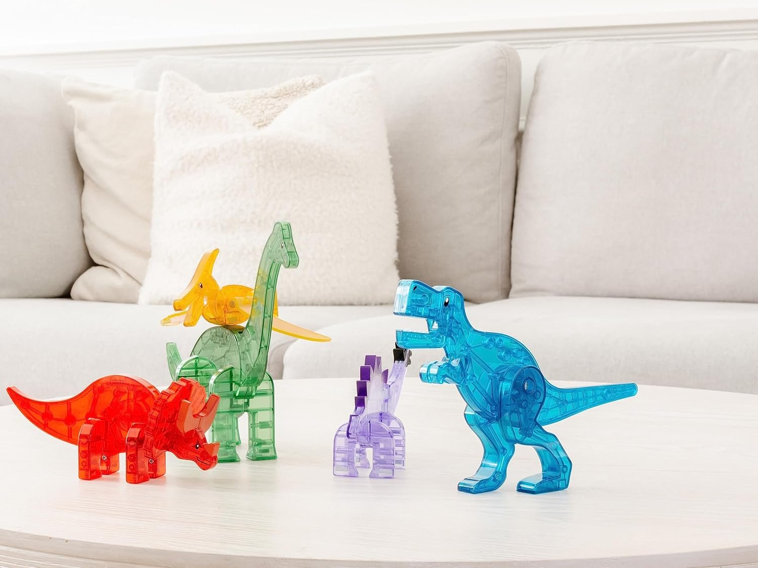 wholesale magna-tiles dinos 5-piece magnetic construction set, the original magnetic building brand factory & supplier oem
