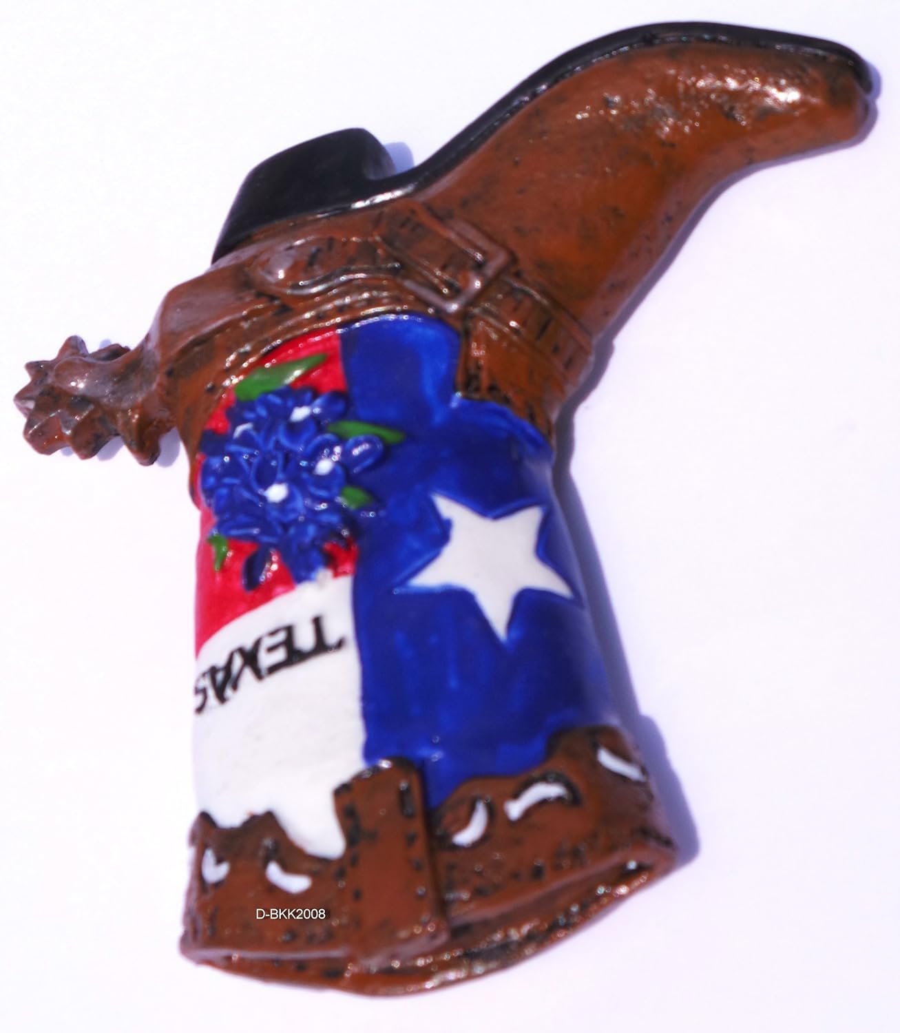 wholesale texas cowboy boot united states, souvenir thailand 3d resin toy fridge magnet factory & supplier oem