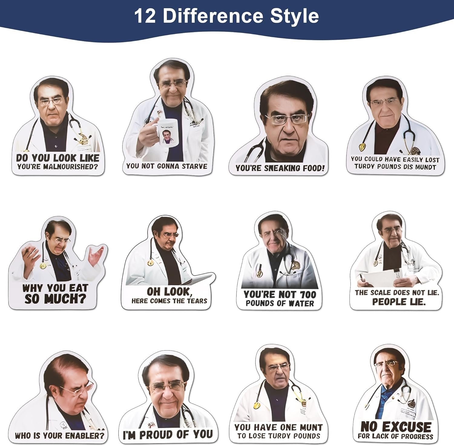 wholesale dr now 12 pack fridge magnets, 3