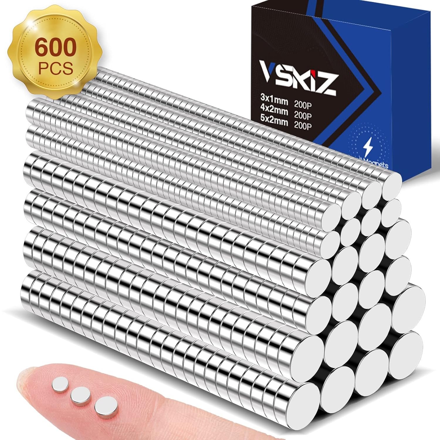 wholesale 600pcs fridge magnets, 3 different size rare earth magnet small magnet for crafts, diy, kitchen factory & supplier oem