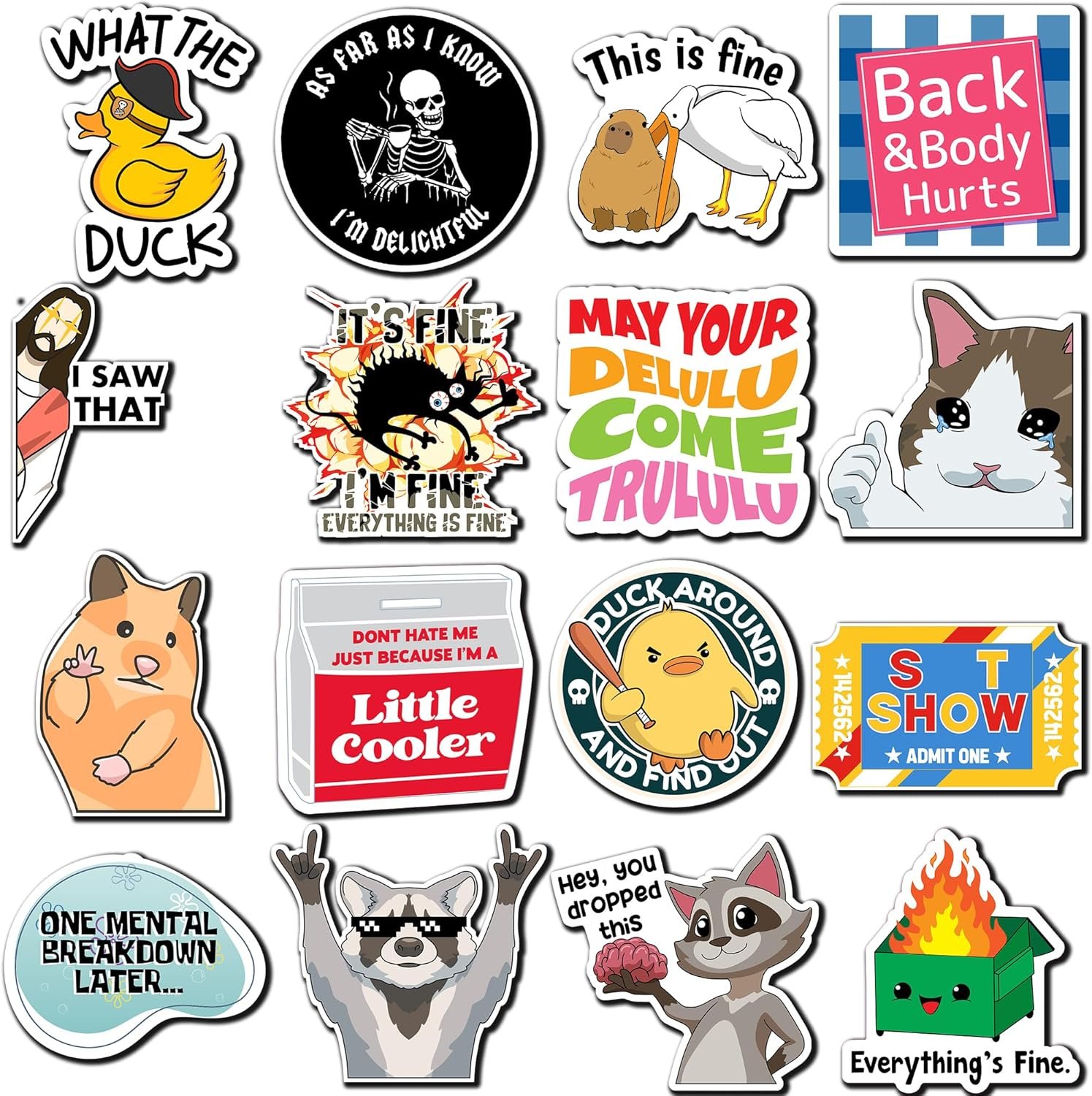wholesale debinolo 16 pcs funny fridge magnets for adults, and words for refridgerator cabinet door dishwasher filing cabinets tool box home/office decoration factory & supplier oem