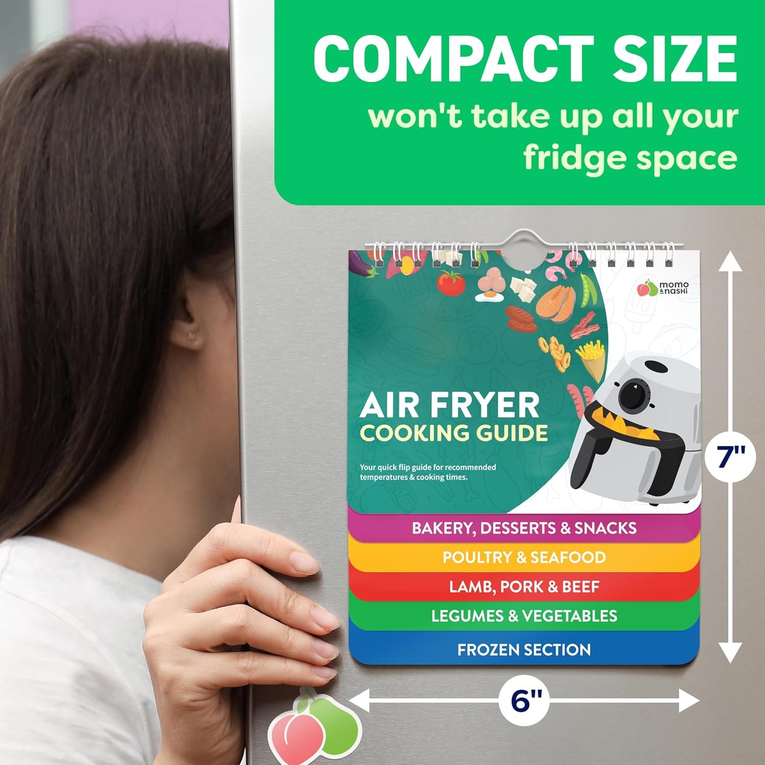 wholesale air fryer cheat sheet magnets cooking guide booklet - air fryer cookbooks - air fryer liners - air fryers kitchen gifts gadgets 2025 - air fryer accessories - air fryer cooking guide factory & supplier oem
