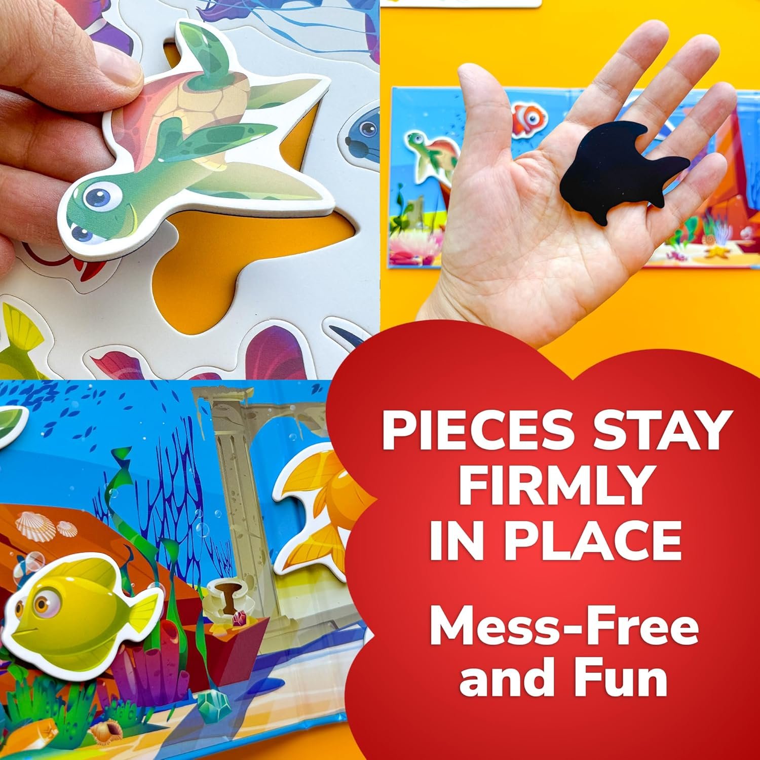 wholesale quokka travel magnetic puzzles for toddlers 1-3 – 20+pcs sea game with playbook – fun travel game toy for kids ages 3-5 – strong magnets for car activities – fun toddler puzzle ages 2-4 factory & supplier oem