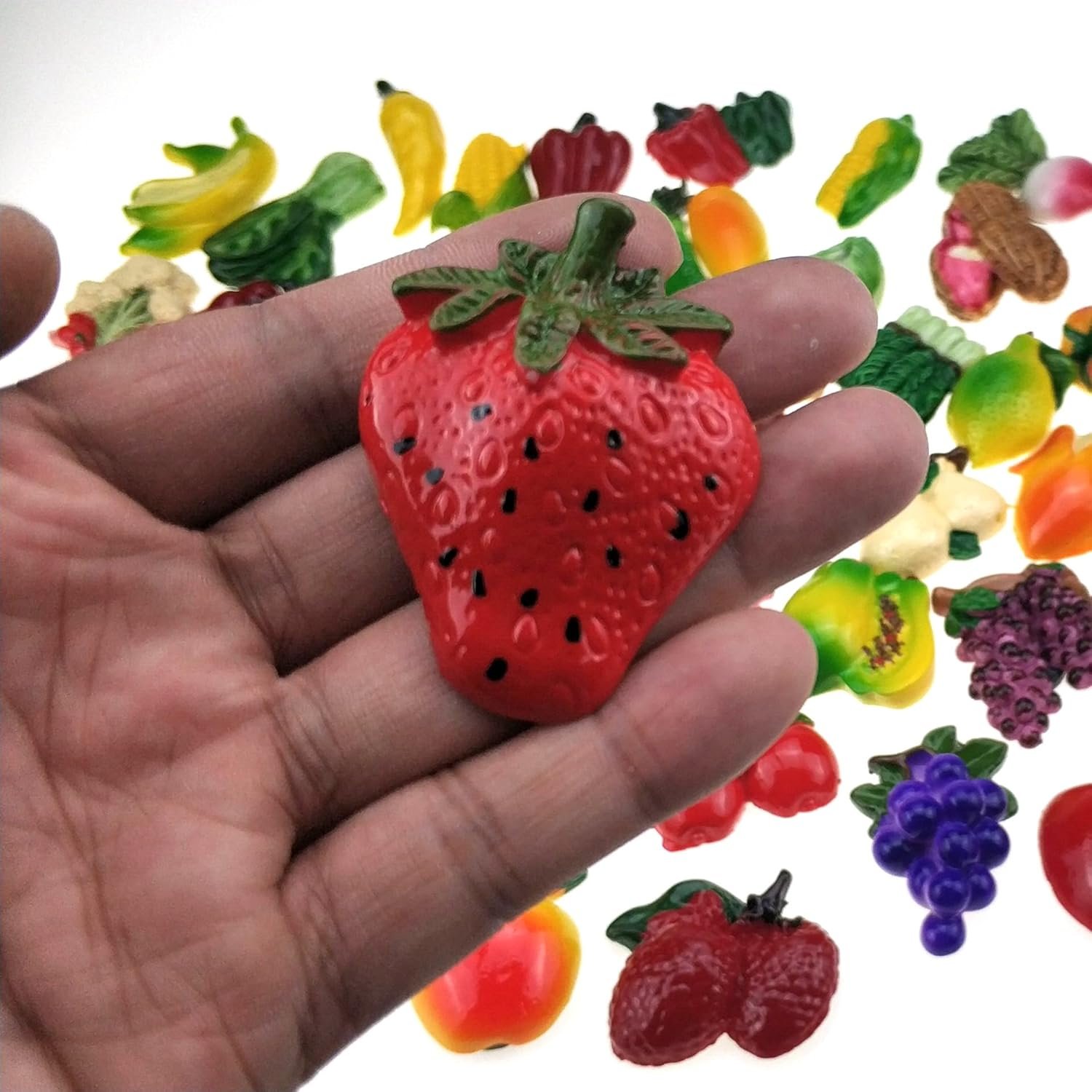 wholesale random 12pcs creative 3d resin fruit vegetables fridge magnets funny cute decoration refrigerator magnet accessories office school whiteboard magnet (random 12 styles (vegetables and fruits)) factory & supplier oem