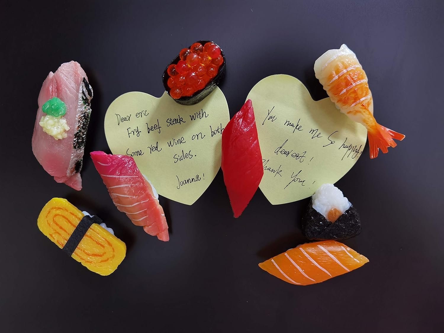 wholesale cute sushi fridge magnet japanese food fun magnets for refrigerator whiteboard, fake sushi food play toys for dollhouse cake kitchen decoration gifts(sushi 1) factory & supplier oem