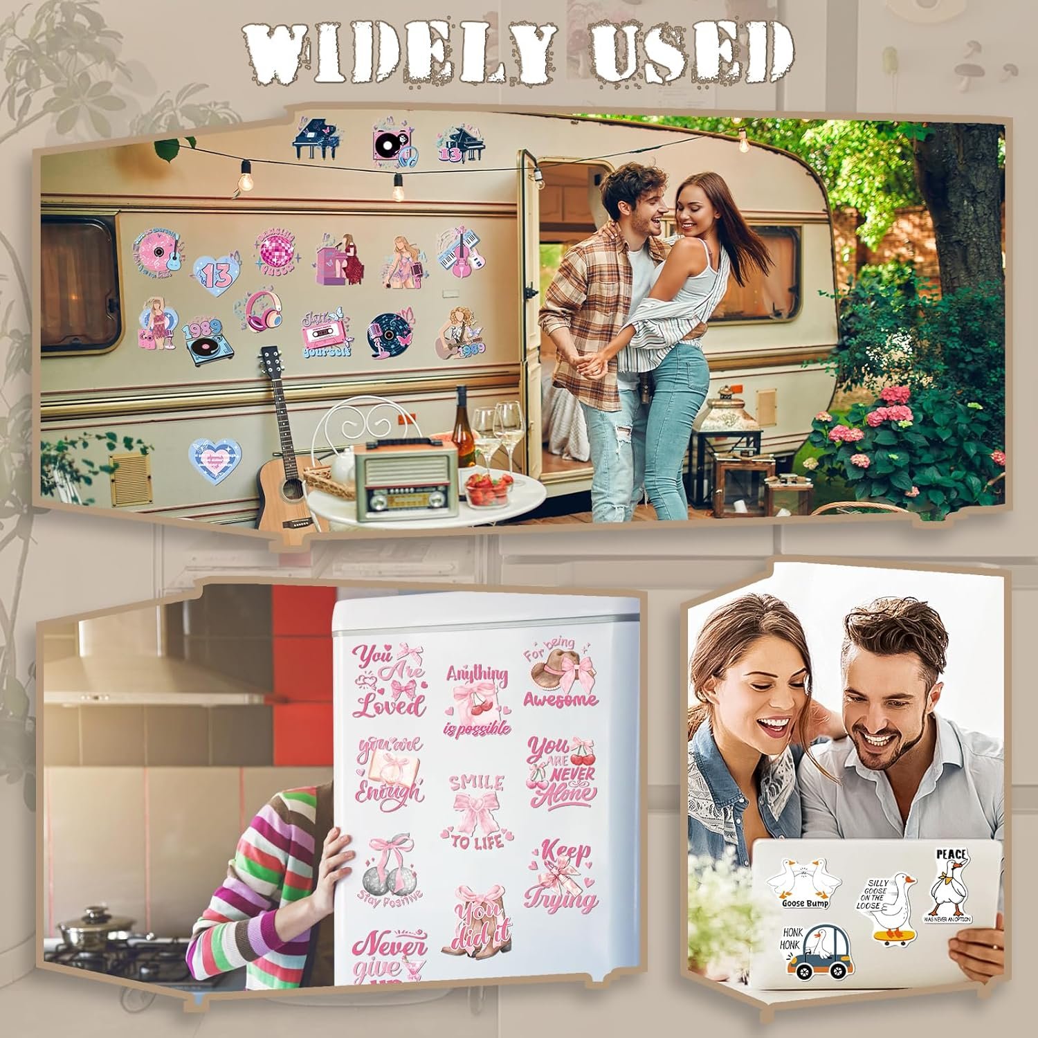 wholesale silly goose refrigerator magnets - 20 pcs funny locker fridge animal meme magnetic stickers cartoon cute magnet for gifts cruise door decorations car accessories kitchen office garage decor factory & supplier oem