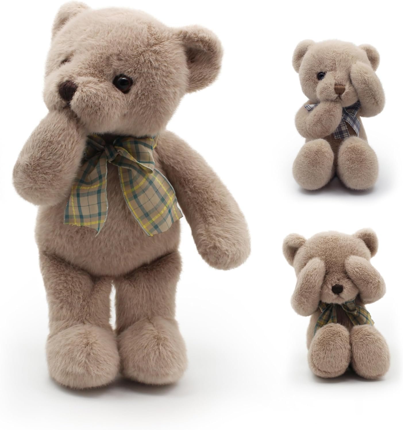 wholesale small magnet teddy bear stuffed animal cute plush toy for girl 12