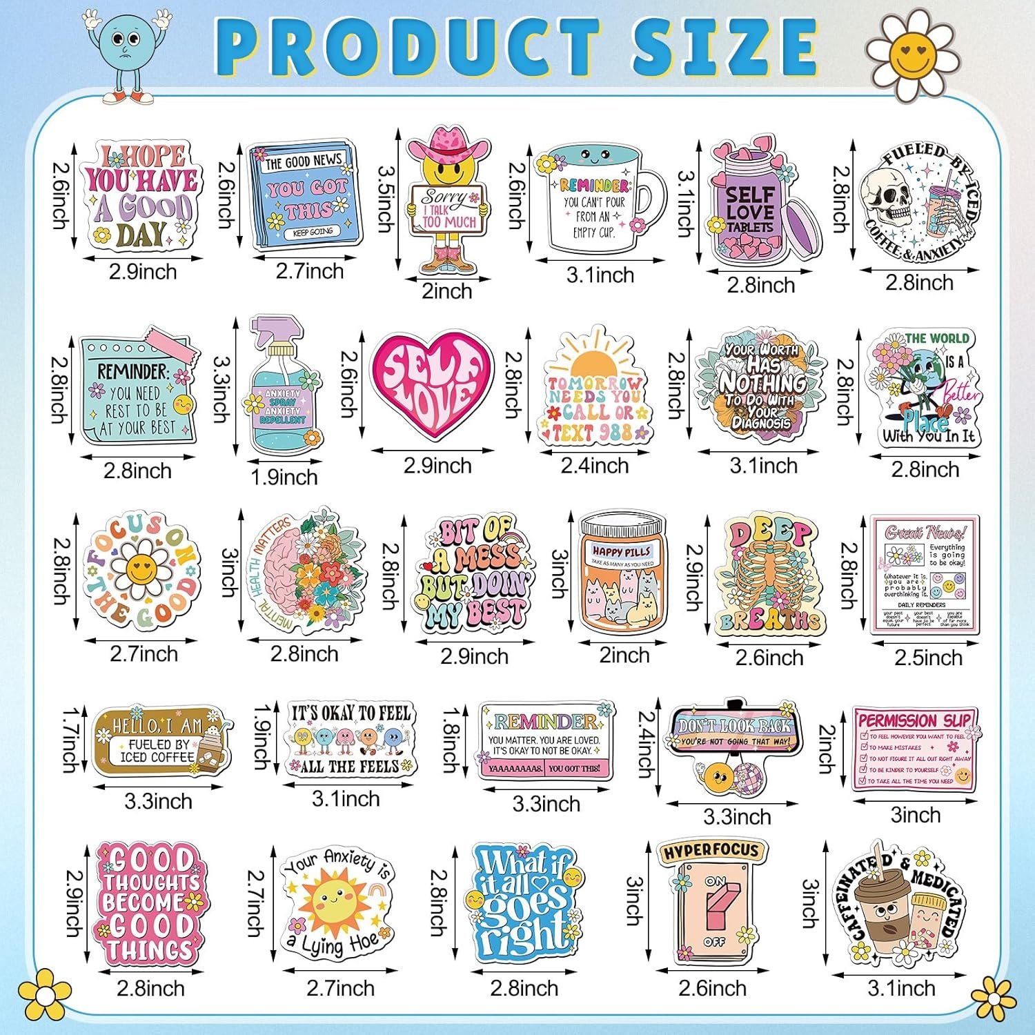 wholesale xuhal 28 pcs inspirational magnets mental health fridge magnets motivational funny fridge locker magnetic decal smile self reminder positive affirmation gift therapy office home magnetic sticker factory & supplier oem