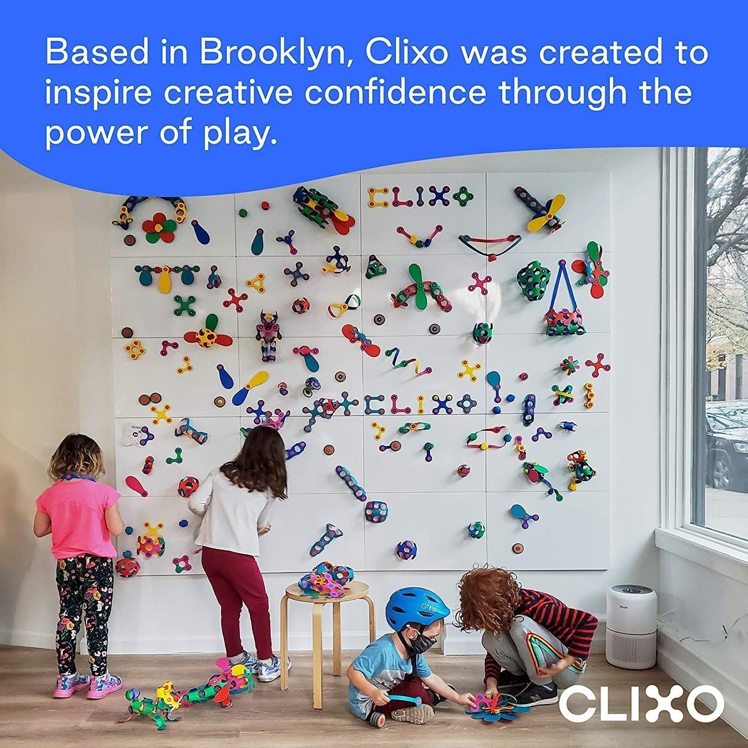 wholesale clixo crew 30 piece pack - the flexible, durable, imagination-boosting magnetic building toy - modern, modular designs for hours of stem play. a multi-sensory magnet toy experience anywhere! ages 4-99 factory & supplier oem