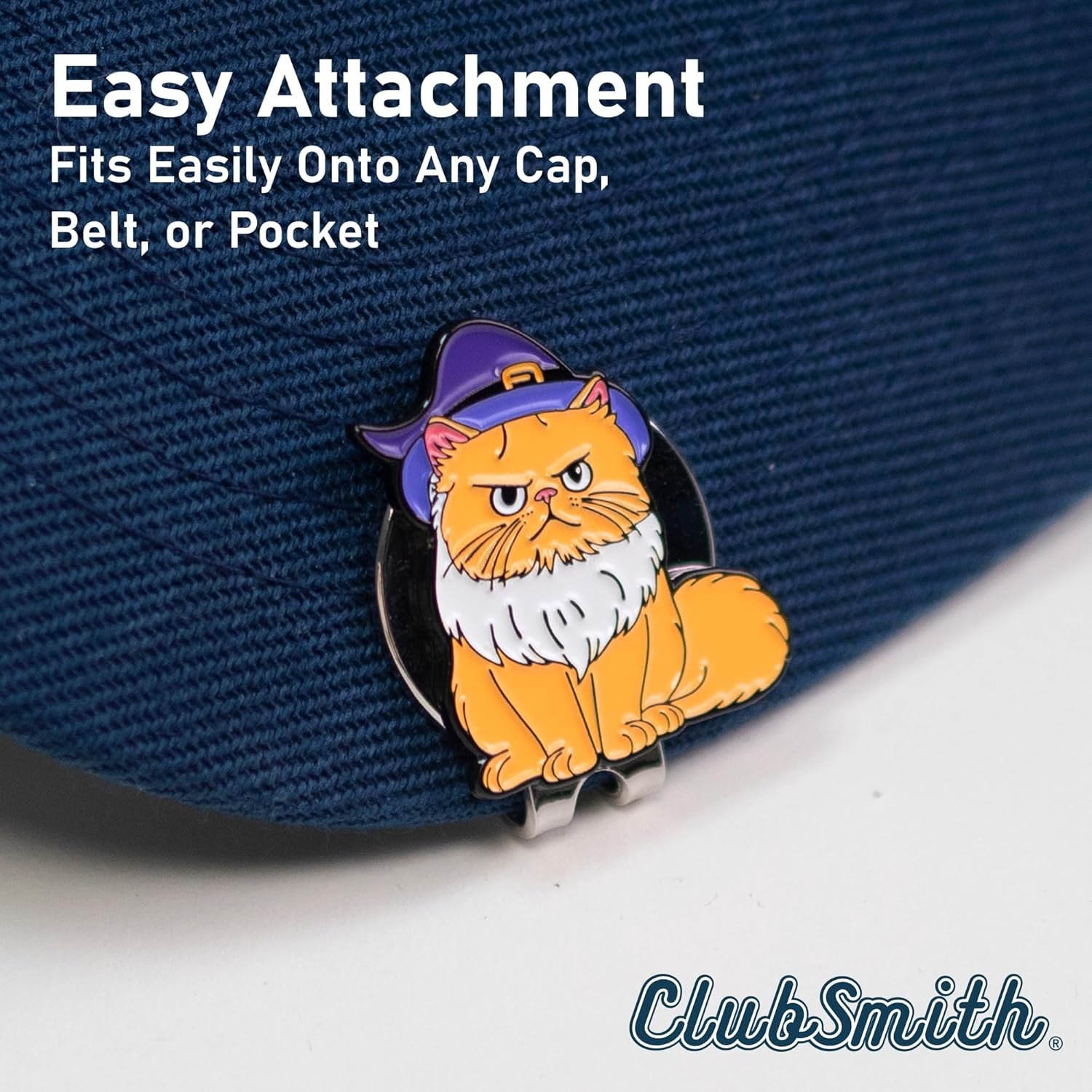 wholesale clubsmith® animal golf ball marker with magnetic hat clip, funny cute cat & dog, premium alignment putting mark, golf accessories & gifts for men and women factory & supplier oem