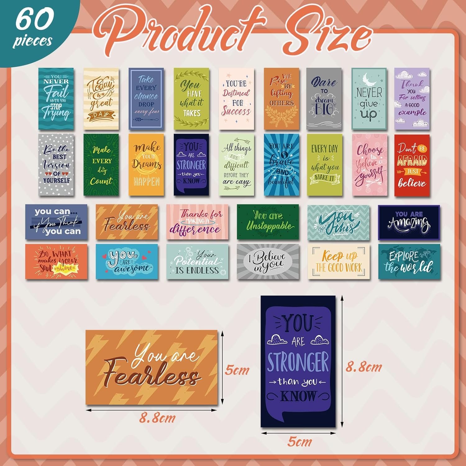 wholesale xuhal 60 pcs inspirational magnets bulk rectangle positive affirmation magnets decals decorative inspiring quotes fridge magnetic stickers for adults students team motivational gifts (classic) factory & supplier oem