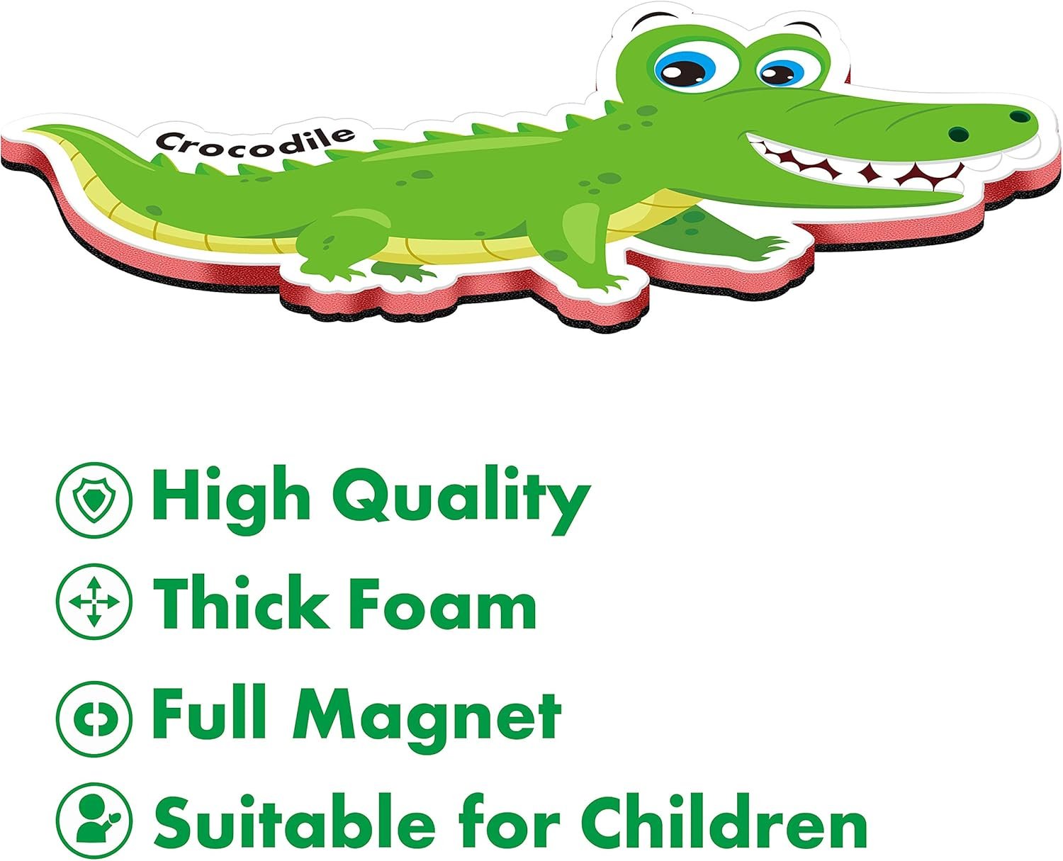 wholesale spritegru 60 pcs cartoon animals zoo magnets for toddlers kids, perfect preschool learning factory & supplier oem