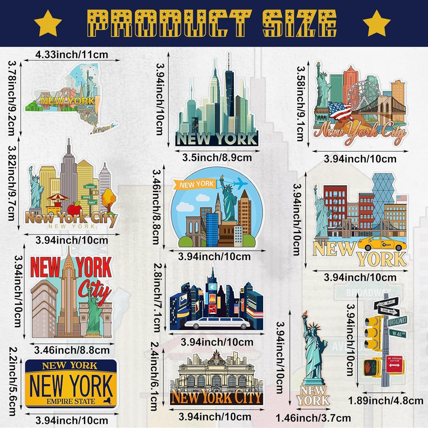 wholesale xuhal 12 pcs new york fridge magnet usa cities magnetic refrigerator stickers souvenirs gifts for refrigerator home decoration factory & supplier oem
