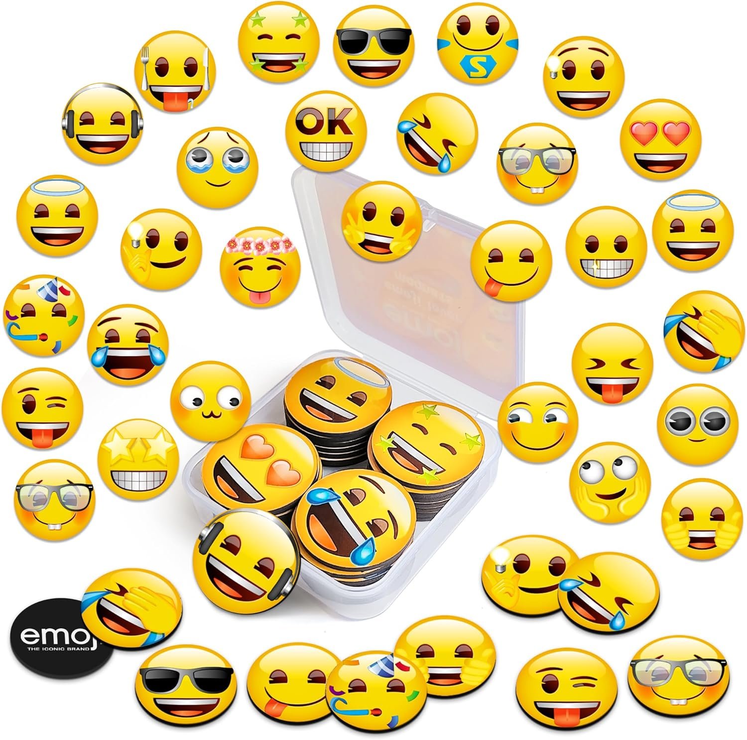 wholesale morcart 28pcs emoji fridge magnets refrigerator funny fridge magnets cute magnets for whiteboard locker decorative magnets magnets for office and kitchen - gifts for lady and emoji enthusiasts factory & supplier oem
