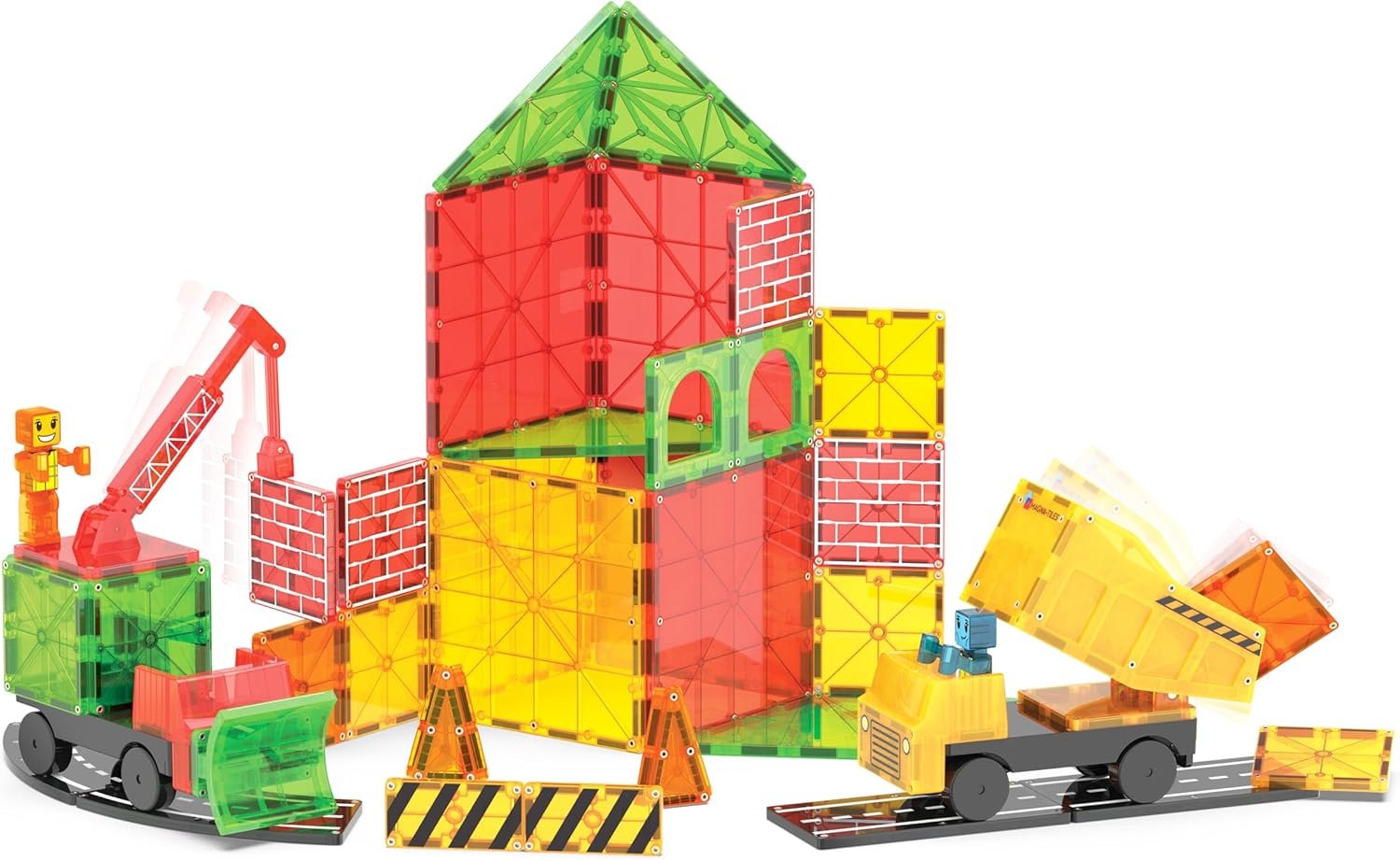 wholesale magna-tiles builder xl 50-piece magnetic construction set, the original magnetic building brand factory & supplier oem