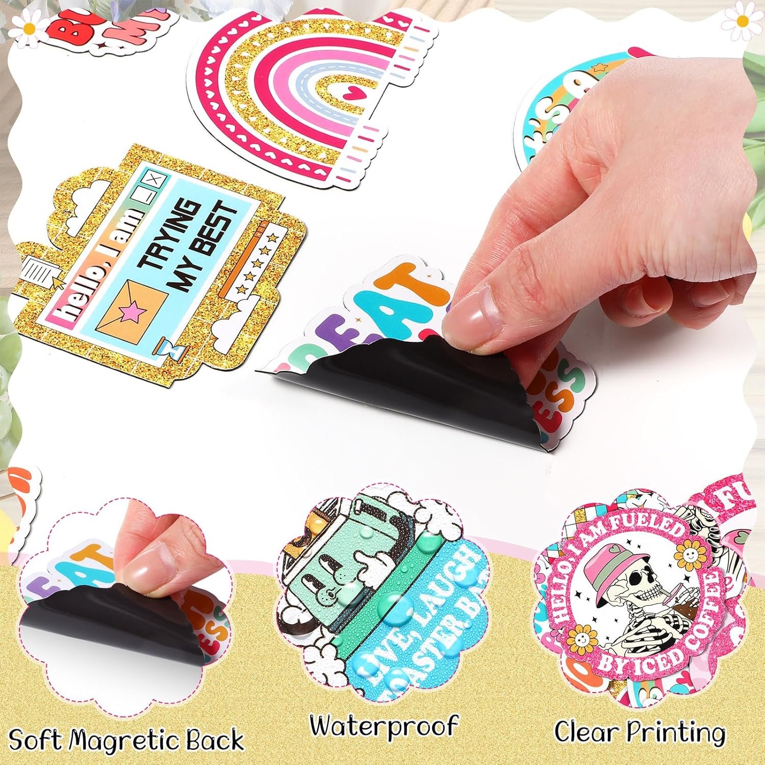 wholesale blosssound 16 pcs funny fridge magnets cute fun refrigerator magnets bulk groovy pink hilarious magnets for adults fridge locker home office kitchen car gifts decoration factory & supplier oem