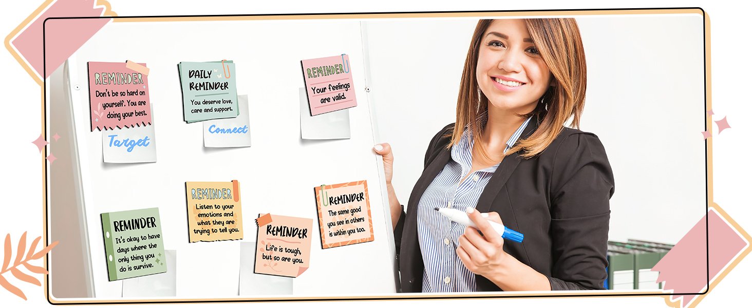 wholesale huray rayho inspirational magnets fridge magnets daily reminder affirmations fridge magnets decal positive affirmations encouragement gift home kitchen therapy office decor whiteboard stickers factory & supplier oem