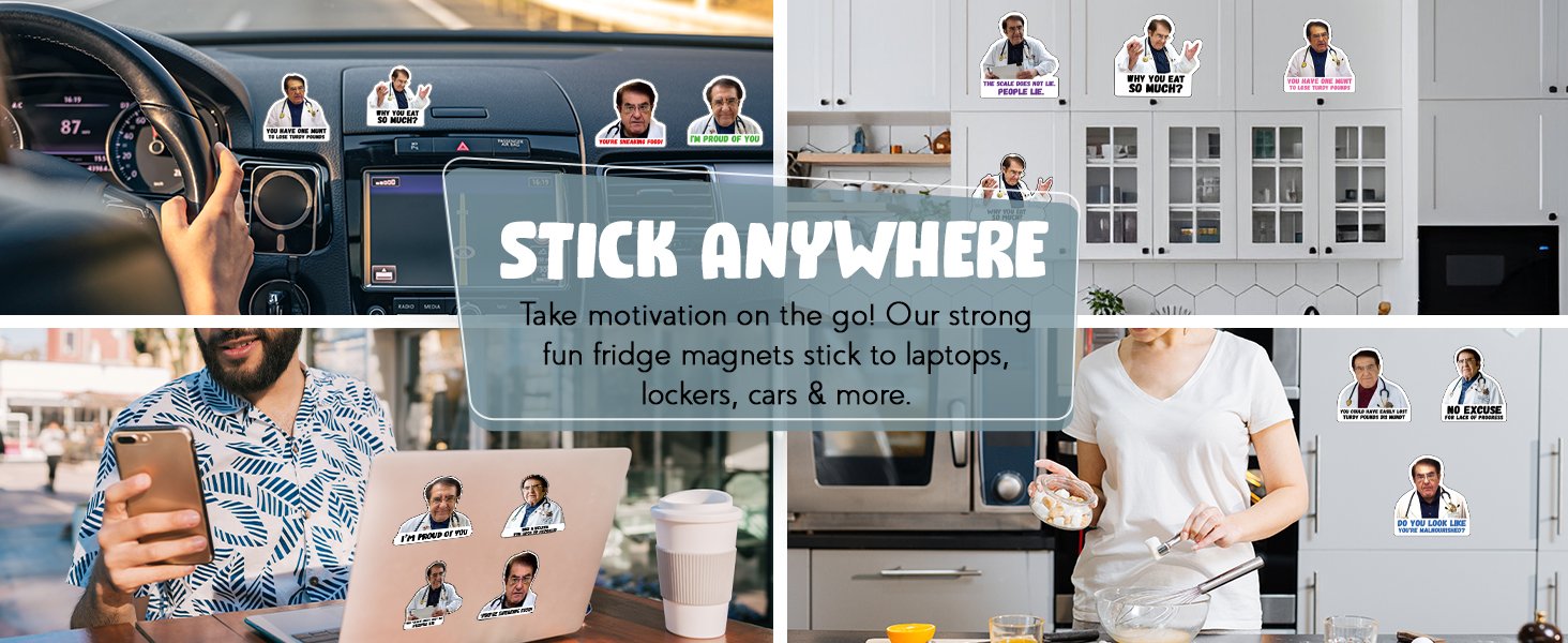 wholesale 12 pack dr now magnets, funny dr. nowzaradan fridge magnet - 3
