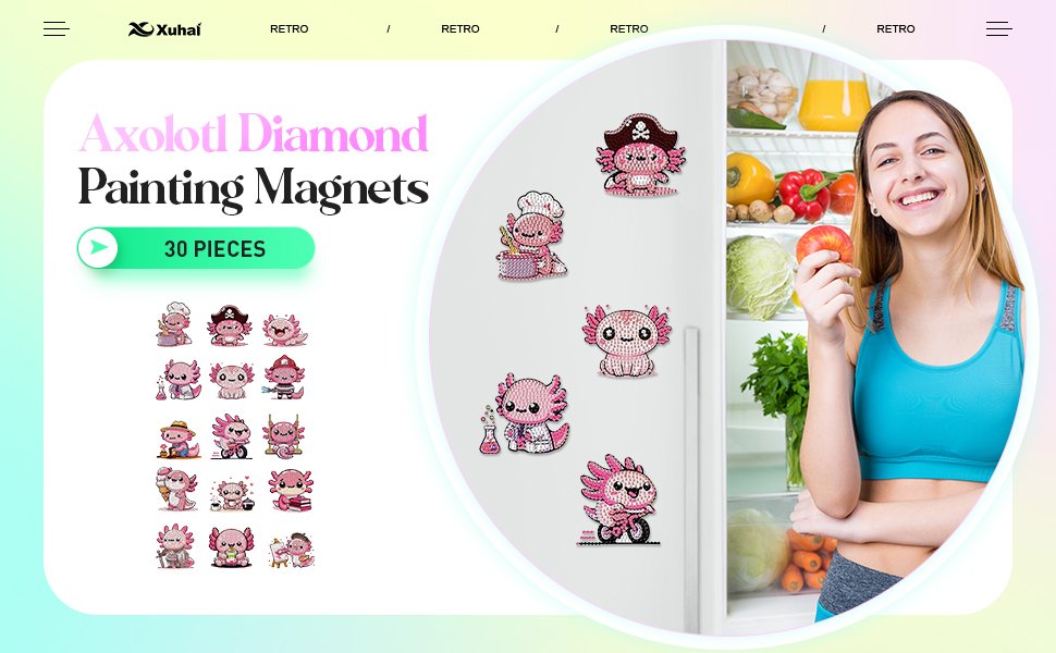 wholesale xuhal 30 pcs owl diamond painting magnets owl diamond art magnet kits for adults colorful cute animals refrigerator magnetic sticker 5d rhinestone fridge stickers for beginner diy crafts gifts factory & supplier oem