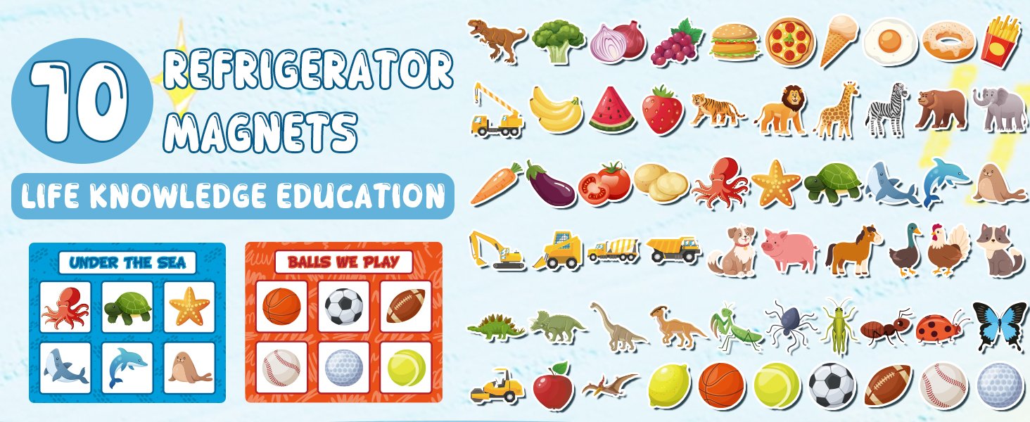 wholesale 10pcs magnetic color sorting set refrigerator magnets for kids, food football car dinosaur learning magnets for kids early education fine matching sorting sports preschool education gifts factory & supplier oem