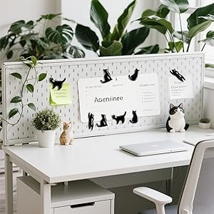 wholesale black cat refrigerator magnets, 4 pack cute cat fridge magnets gift for lady cats lovers novelty butt, 3d small fridge magnet funny for kitchen refrigerator, office, or classroom decor factory & supplier oem