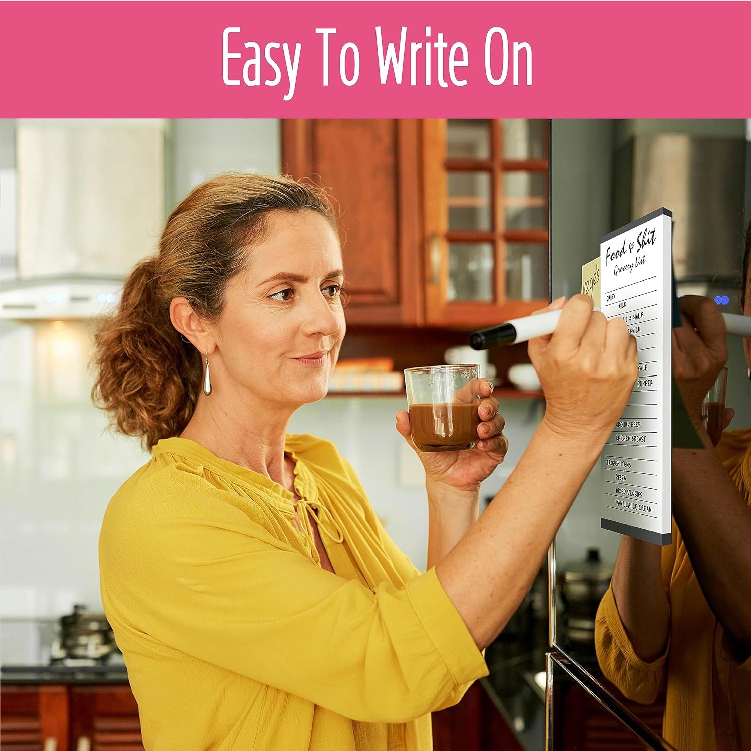 wholesale hebayy 100 pages food&shit magnetic back funny grocery list planner note pad to do list for fridge locker (3