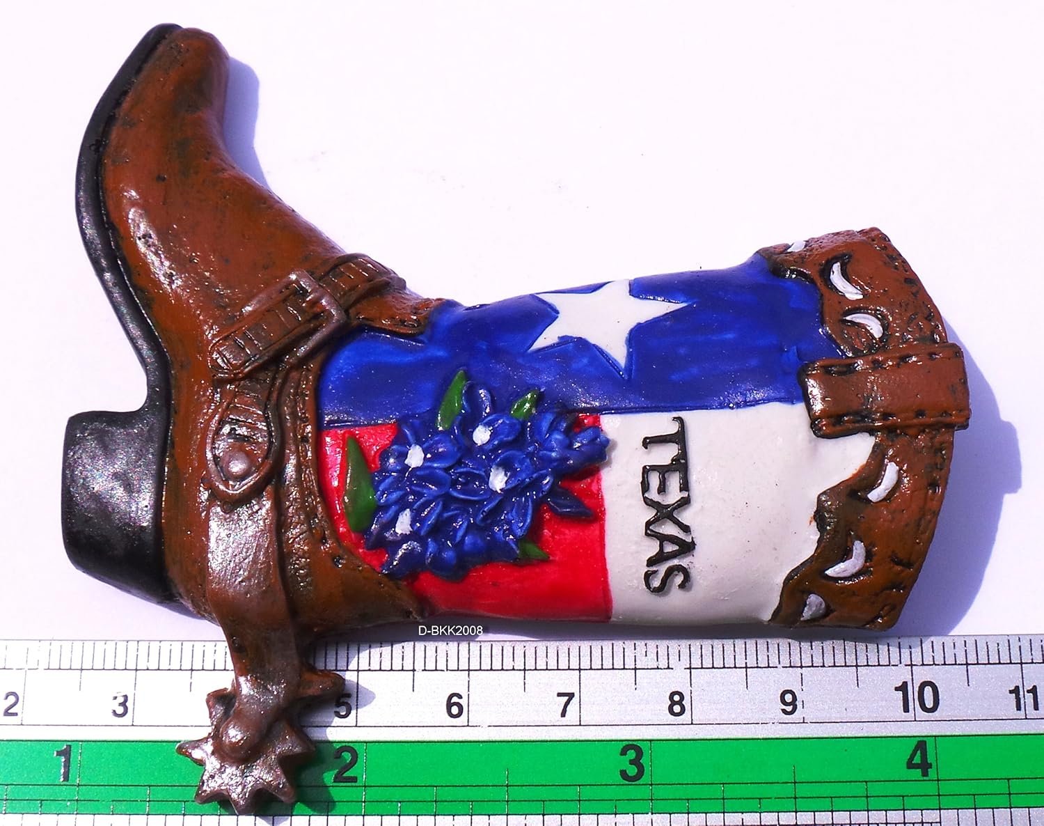 wholesale texas cowboy boot united states, souvenir thailand 3d resin toy fridge magnet factory & supplier oem