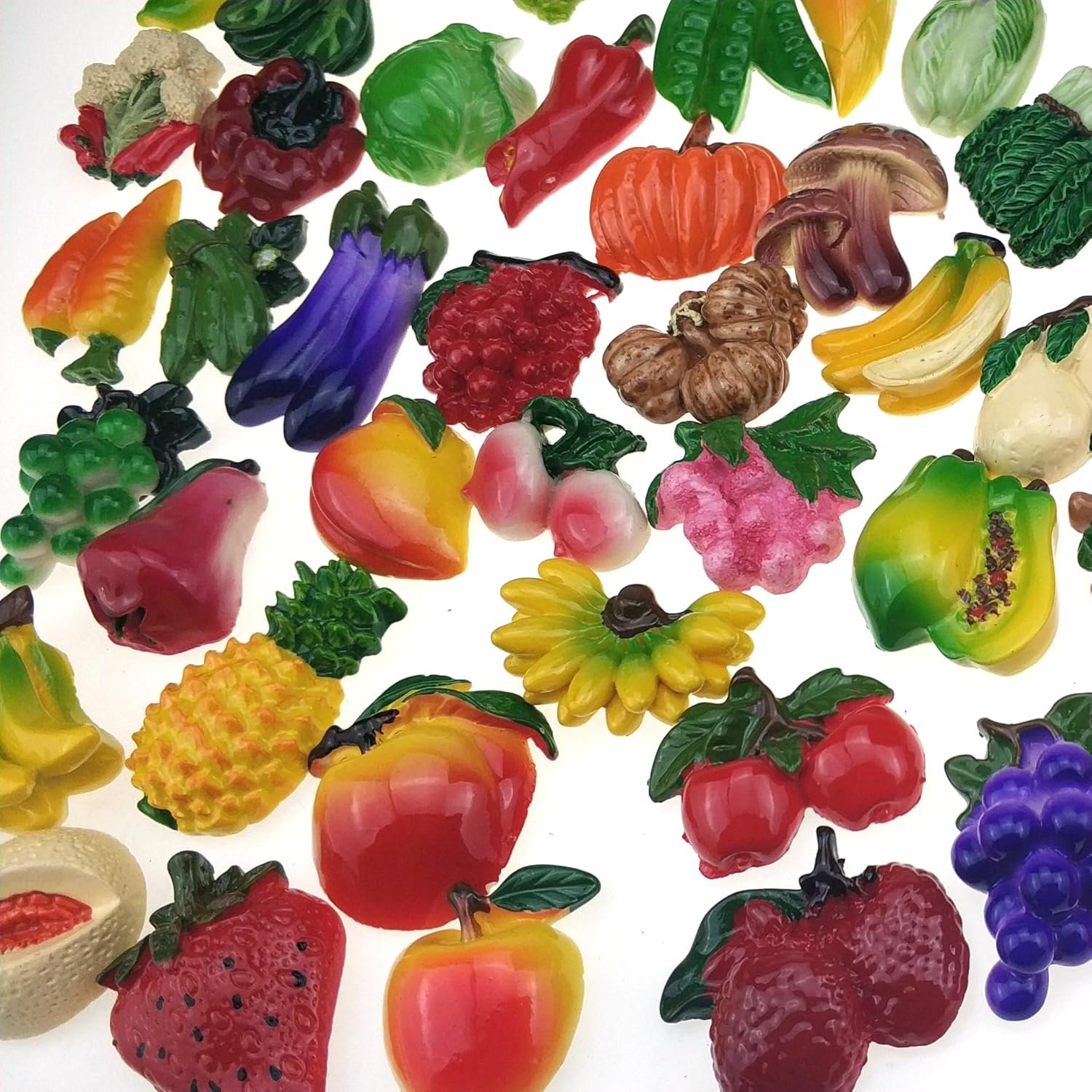 wholesale random 12pcs creative 3d resin fruit vegetables fridge magnets funny cute decoration refrigerator magnet accessories office school whiteboard magnet (random 12 styles (vegetables and fruits)) factory & supplier oem
