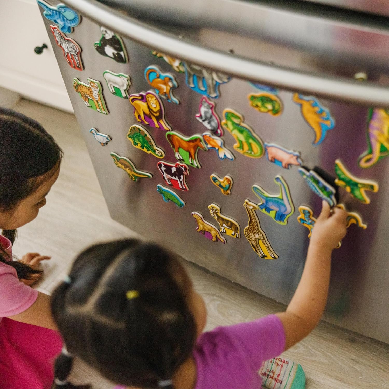 wholesale melissa & doug wooden magnets set - animals and dinosaurs with 40 wooden magnets factory & supplier oem