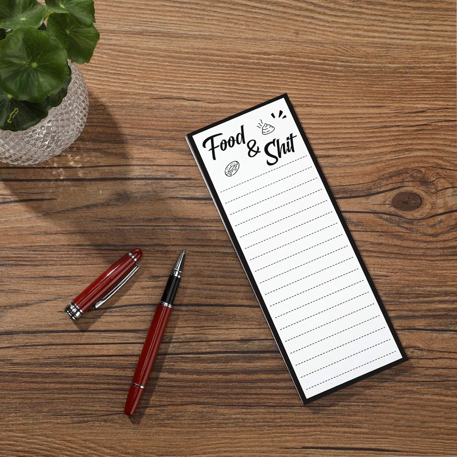 wholesale zonon magnetic note pad for fridge with pen holder grocery list notepad magnet pad for refrigerator magnetic shopping list pad factory & supplier oem