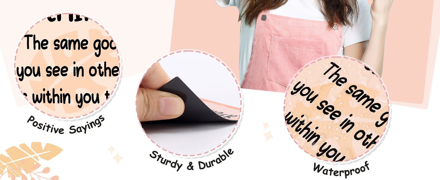 wholesale huray rayho inspirational magnets fridge magnets daily reminder affirmations fridge magnets decal positive affirmations encouragement gift home kitchen therapy office decor whiteboard stickers factory & supplier oem
