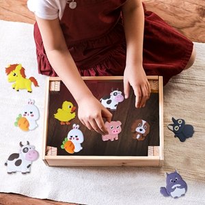 wholesale supineedo refrigerator magnets for kids, cute farm animals fridge magnet for toddlers 1-3 kids magnets for fridge baby educational gift, full back magnetic toddler magnets factory & supplier oem