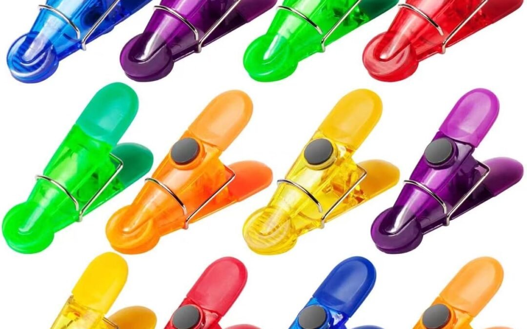 Wholesale 12 Pack Chip Bag Clips, Foods Snacks Bag Clamps Sealing Bar, Refrigerator Magnet Clips for Kitchen Use Factory & Supplier OEM