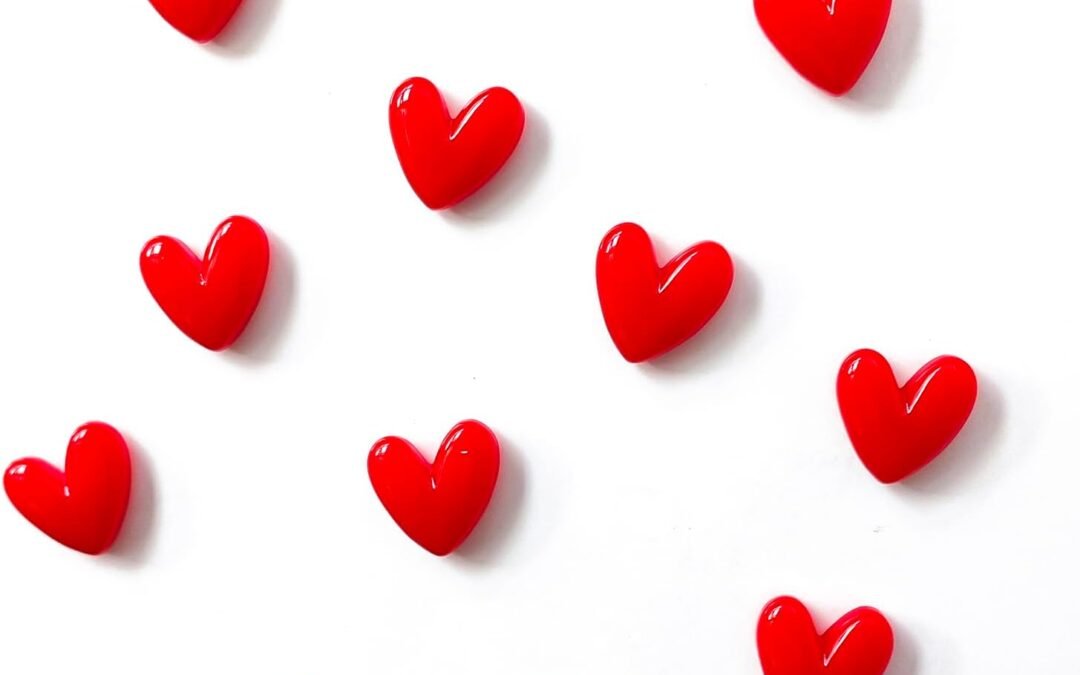 Wholesale 12PCS Love Heart Refrigerator Magnets Cute Magnet for Fridge 1.07 * 1.07 inch Middle Size Red Color Love Heart Decorative Whiteboard Magnet Set Factory & Supplier OEM