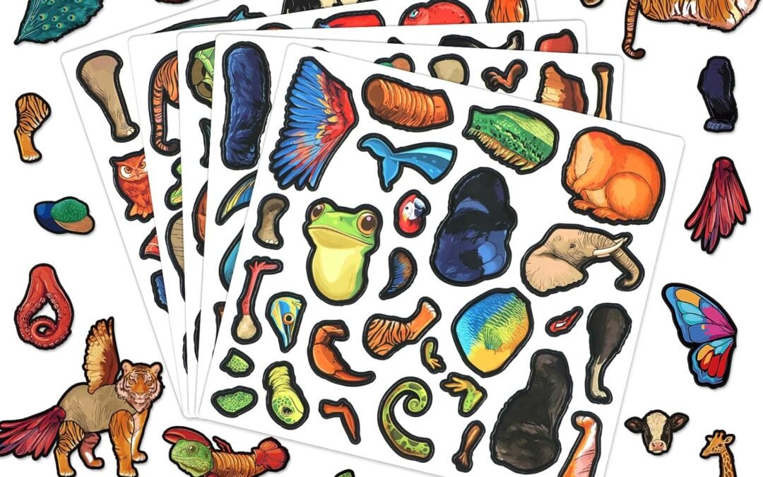 Wholesale 134Pcs Cryptid Construction Kit Funny Animals Fridge Magnets for Kid Creature Creation Magnetic Toys for Toddlers Educational Monster Refrigerator Magnets for Whiteboard Baby Children Gift Learning Factory & Supplier OEM