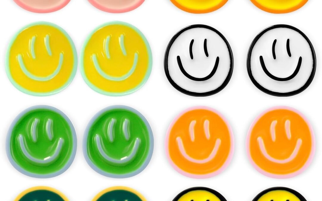 Wholesale 16 Pcs Cute Magnets for Locker, Whiteboard, Refrigerator, Funny Resin Smiley Face Fridge Magnets for Kitchen, Office, Classroom, Cabinets – Colorful, Strong, Durable Fridge Decorative Accessories Factory & Supplier OEM