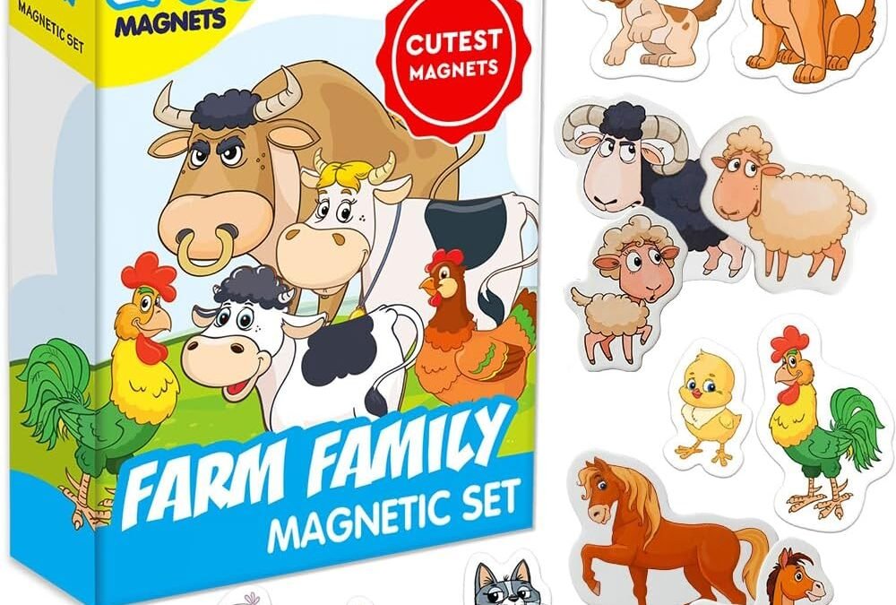 Wholesale 21 Fridge Magnets for Toddlers – Farm Family Kids Magnets for Fridge – Toddler Magnets for Refrigerator – Magnetic Animals – Fridge Magnets for Kids – Animal Magnets – Toddler Fridge Magnets Factory & Supplier OEM