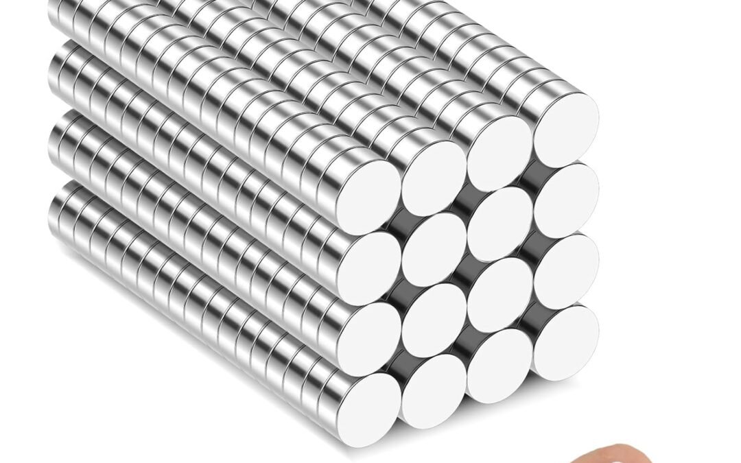 240 Pack Small Magnets,5x2mm Refrigerator Magnets Rare Earth Magnet Neodymium Magnet for Crafts, Whiteboard, Kitchen Cabinet