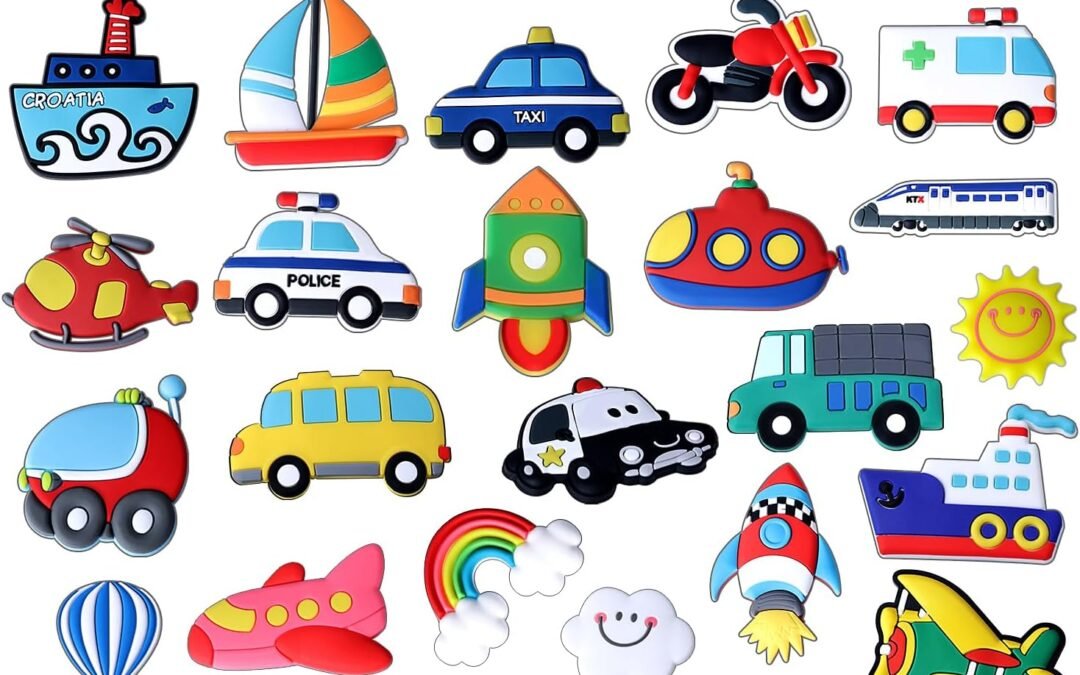 Wholesale 32PCS Transports Rubber Fridge Magnets for Kids- Aircraft, Boat, Vehicle, Car Refrigerator Magnet for Whiteboard – Educational Toy Tool School Prize Birthday Gift- Kids Over 6 Years Factory & Supplier OEM