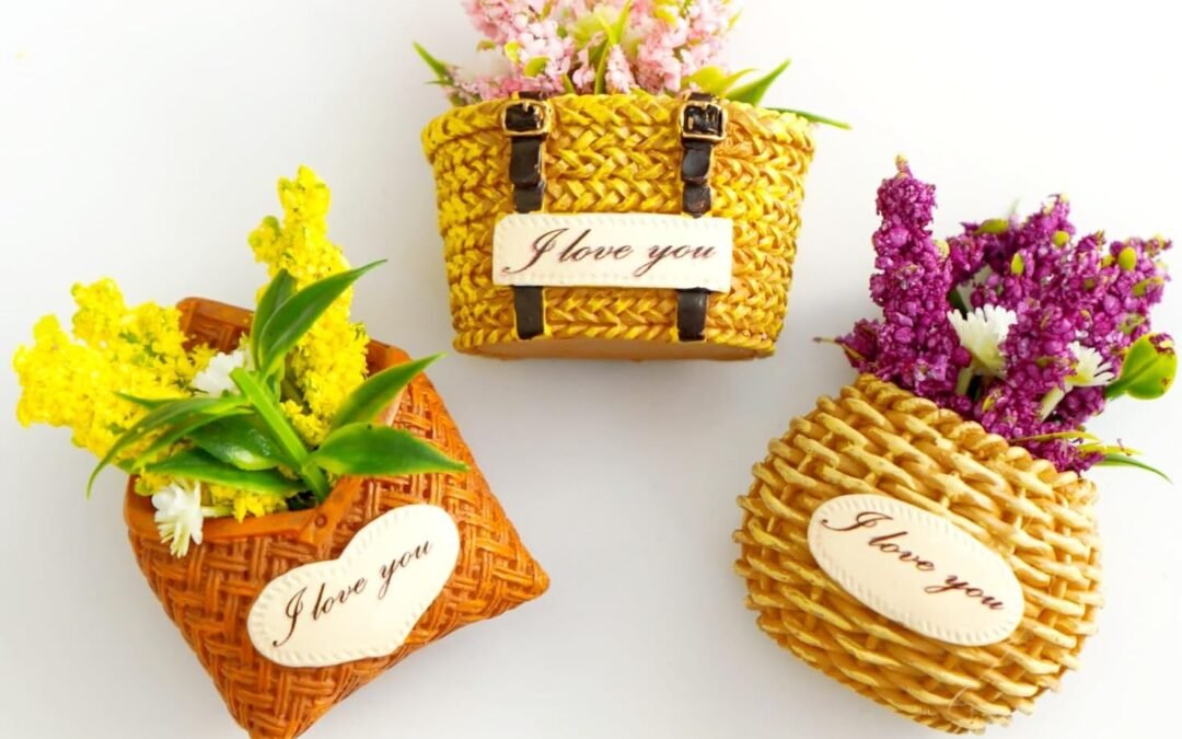 Wholesale 3pcs Flower Fridge Magnets, Cute Plant Refrigerator Magnet for Fridge, Creative Decorative 3D Magnet for Office, Kitchen, School, Locker, Whiteboard Factory & Supplier OEM